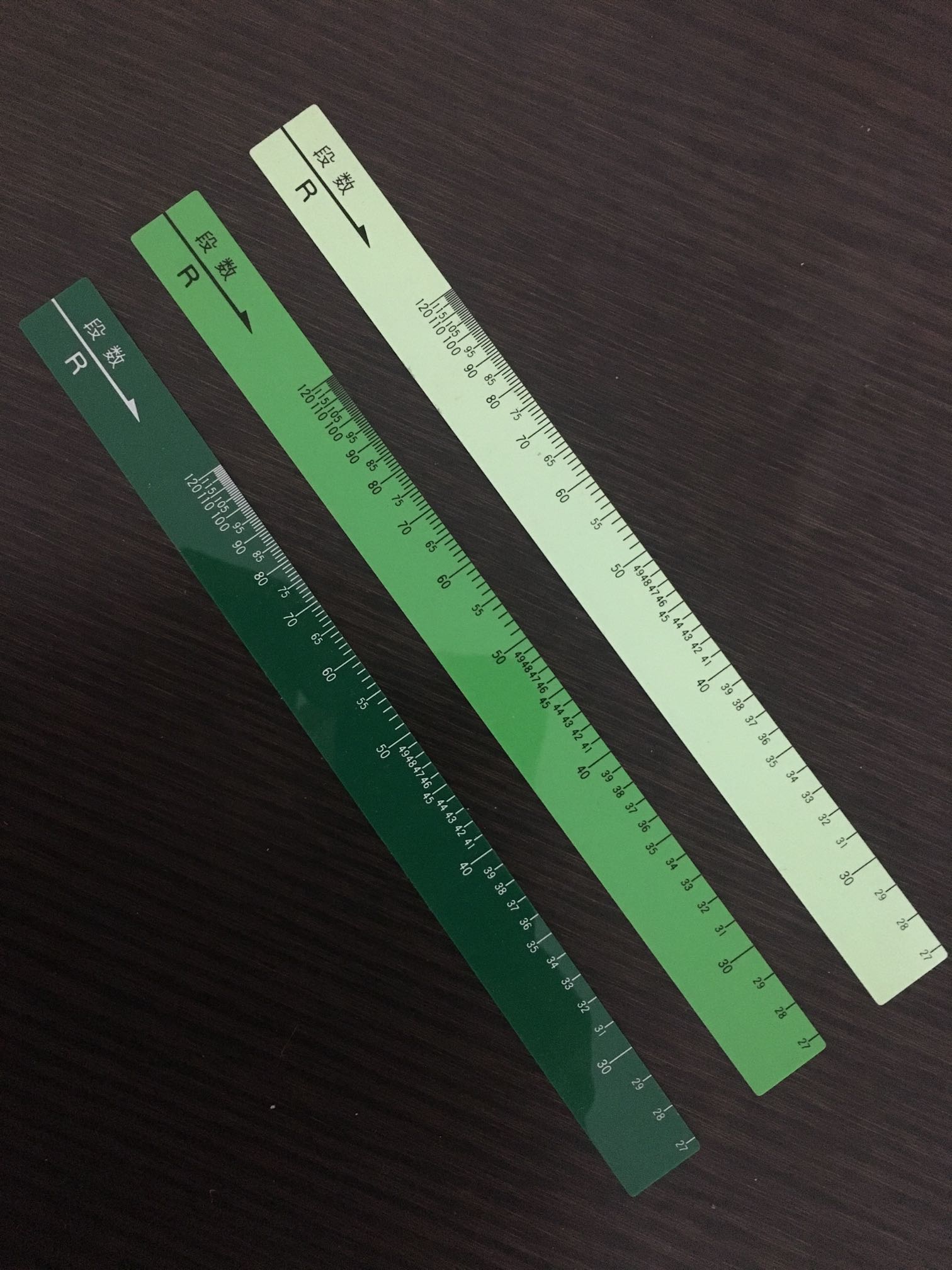 编织机编织密度尺6