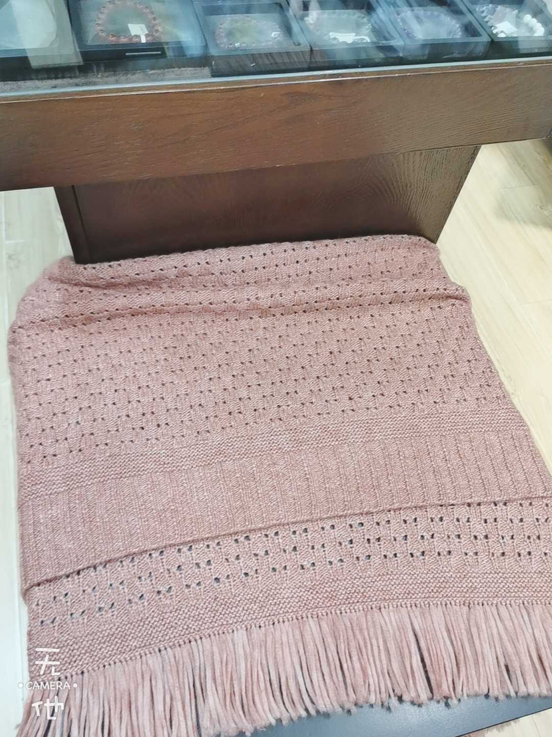 毛线编织空调毯