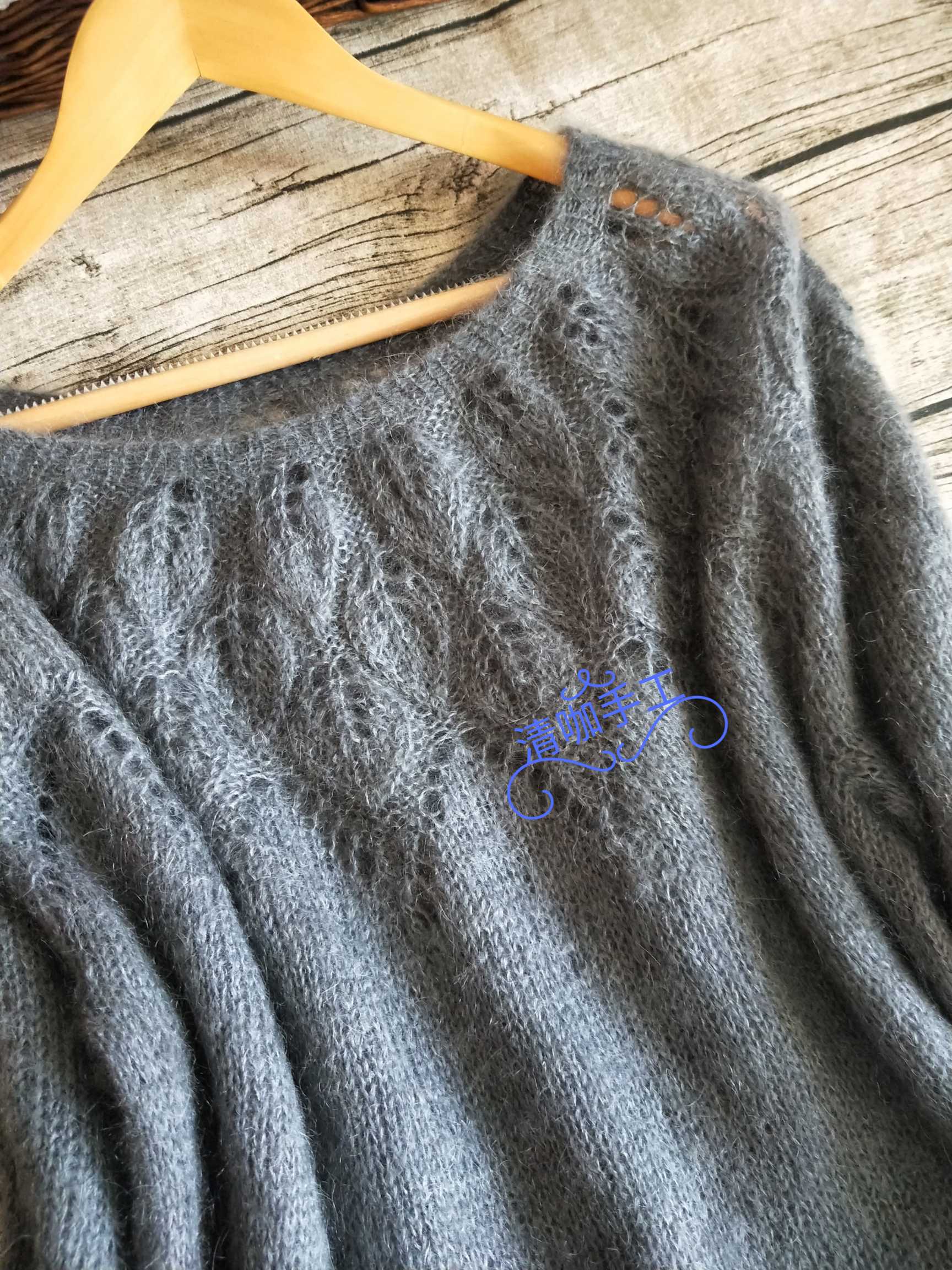毛衣简单花型编织图片