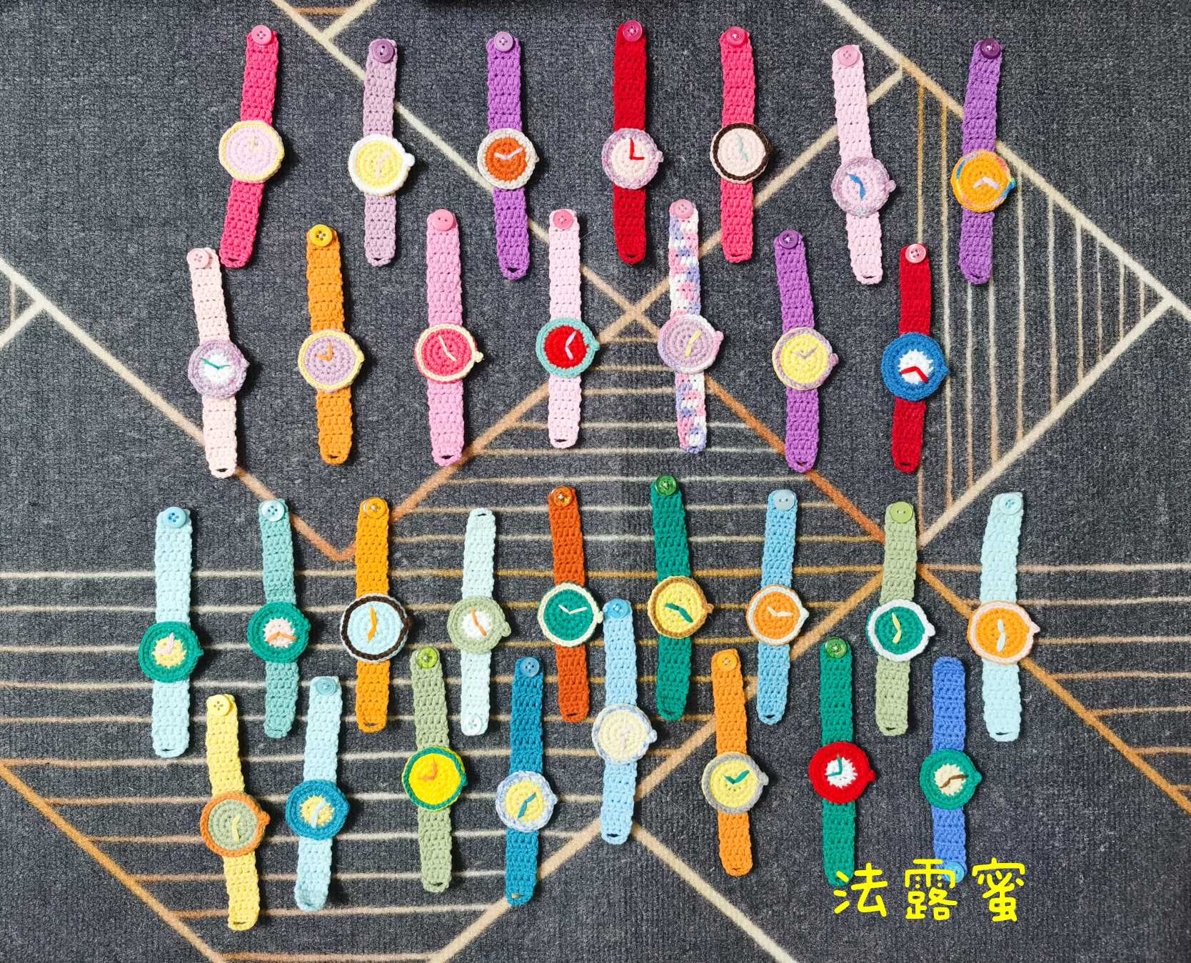 钩针手表