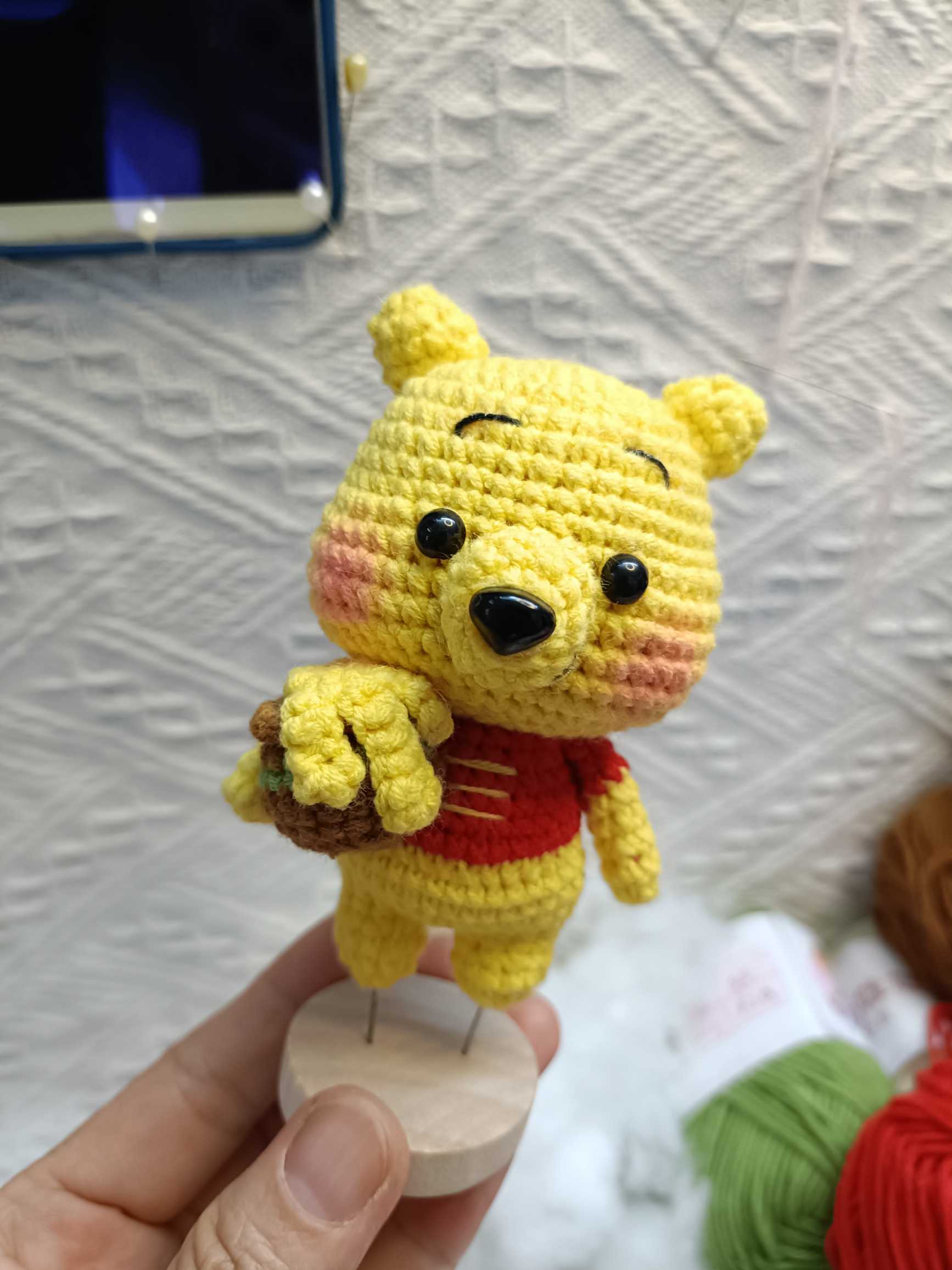 钩针小熊