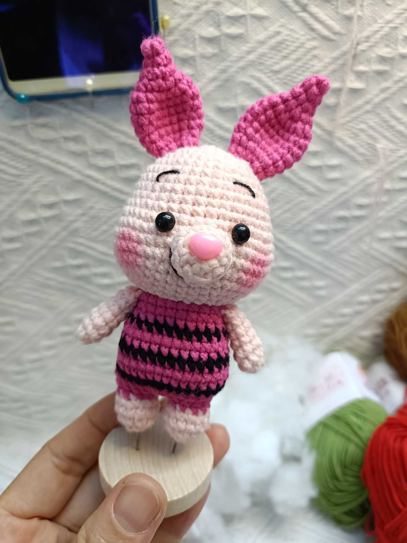 钩针小猪pig