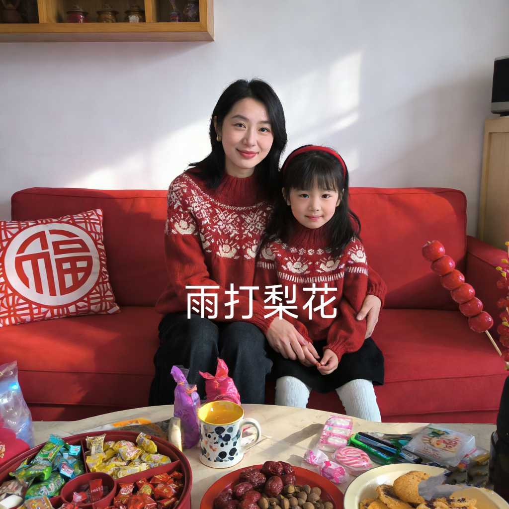 “有钱花”亲子毛衣