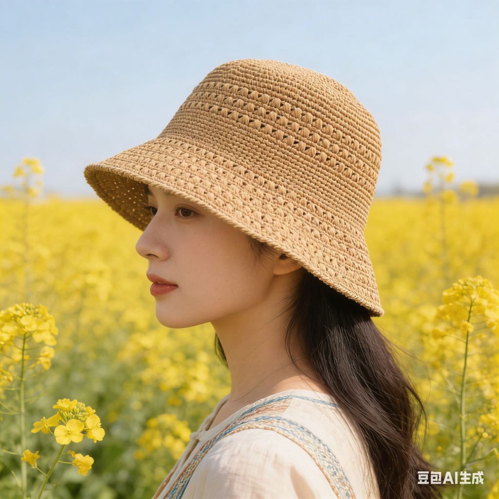 miumiu钩针渔夫帽