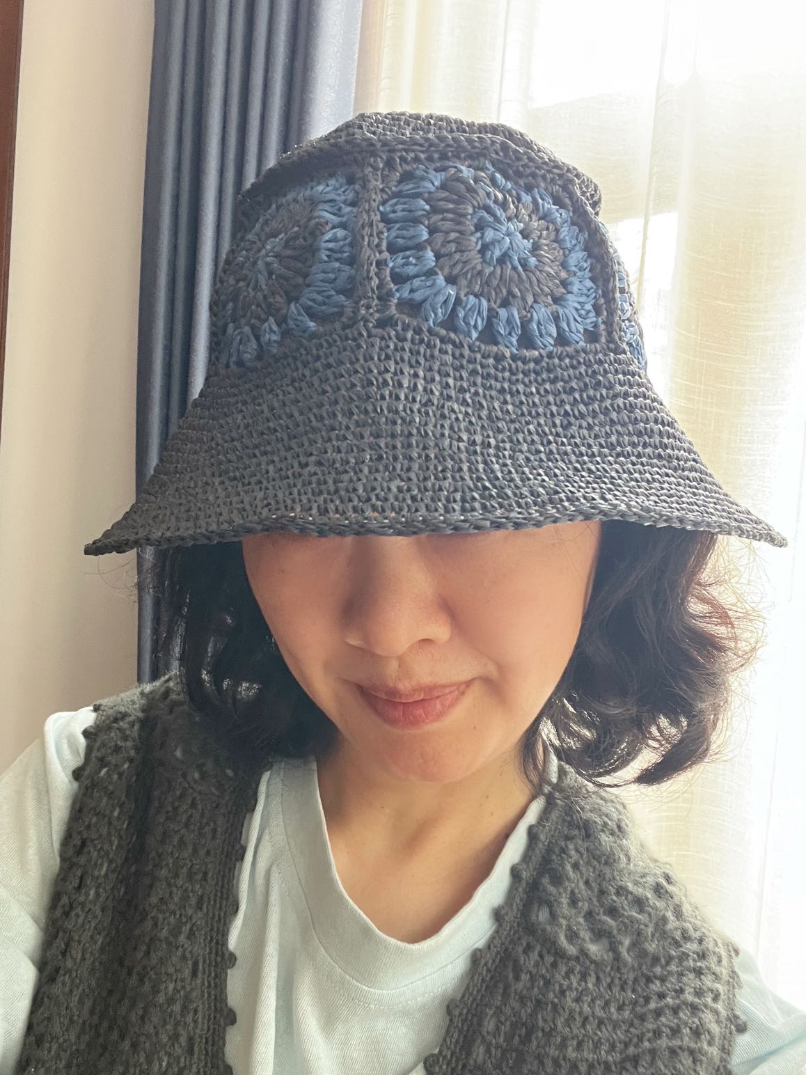 女士钩针帽子