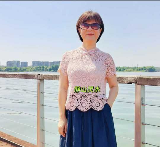 钩针拼花衣